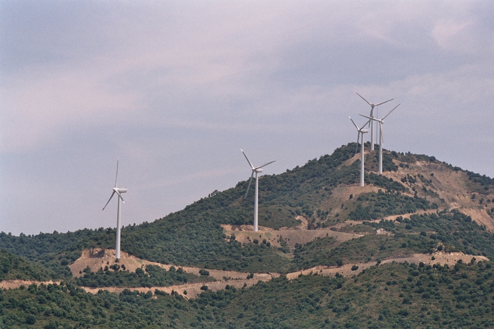 Parc eòlic Collet dels Feixos Foto: Àlex Tarroja