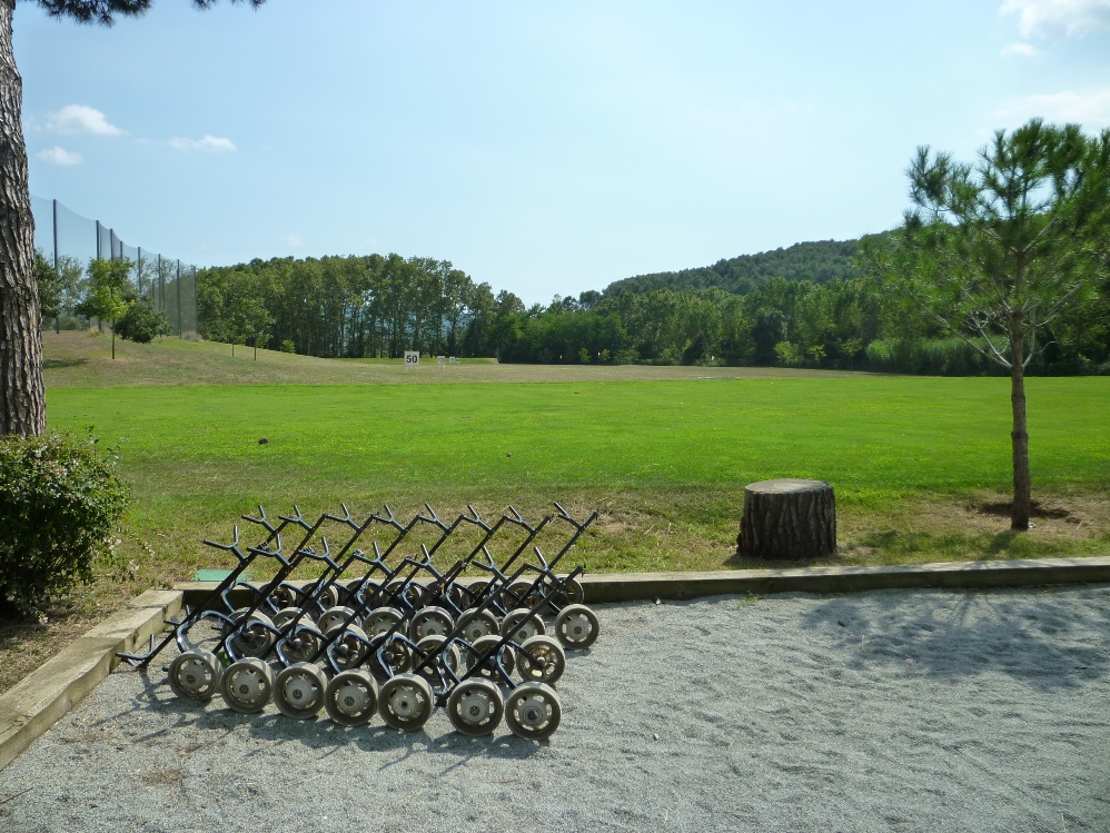 Una imatge del camp de golf Foto: Moisès Jordi